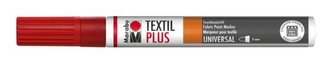 Marabu Popisovač na tmavý textil/červený 3 mm