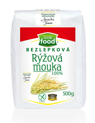 Look food s.r.o Bezlepková rýžová mouka 100% 500 g