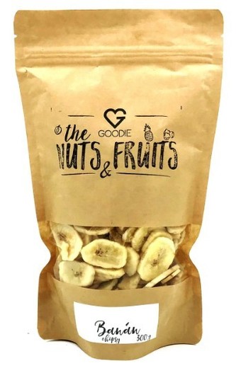 Goodie Banán chipsy BIO 250 g