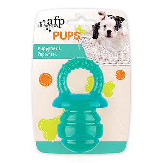 Hračka cumlík AFP Pups s pískatkom - L