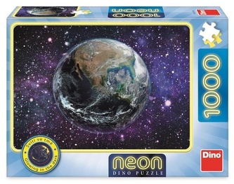 Puzzle Planeta Země NEON - 1000 dílků
