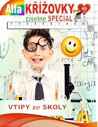 Křížovky číselné speciál 3/2020  - Vtipy ze školy