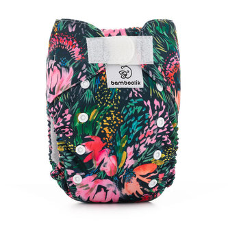 AIO Duo Flís Bamboolik Květy