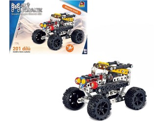Malý mechanik-auto jeep, 201 ks, 24x34cm