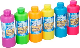 Náplň do bublifuku 700ml 6 barev