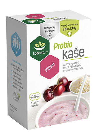 Topnatur Probio kaše višeň 3x60g