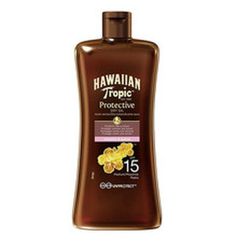 Hawaiian Tropic Suchý olej na opalování SPF 15 Hawaiian Tropic (Protective Dry Oil) 100 ml woman