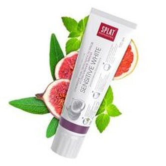 SPLAT Zubní pasta pro efektivní bělení citlivých zubů Sensitive White 100 ml unisex