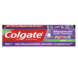 Colgate Zubní pasta Maximum Caviti Protection Junior 50 ml child