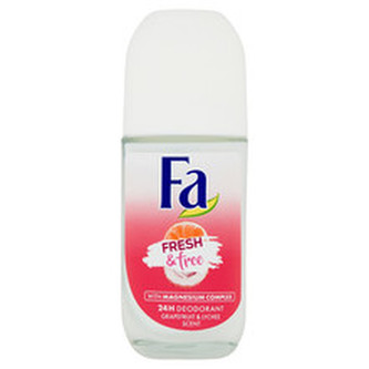Fa Kuličkový deodorant Fresh & Free Grapefruit & Lychee (24H Deodorant) 50 ml woman