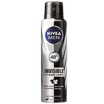 Nivea Antiperspirant ve spreji Invisible For Black & White Fresh Men (Anti-Perspirant For Men) 150 ml man