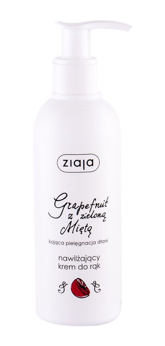 Ziaja Hand Cream Grapefruit & Green Mint ( grep a máta ) - Krém na ruce 200 ml pro ženy