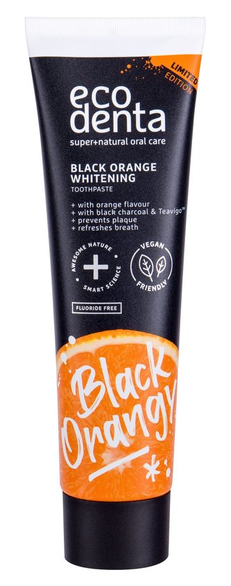 Ecodenta Toothpaste Zubní pasta Black Orange Whitening 100 ml unisex