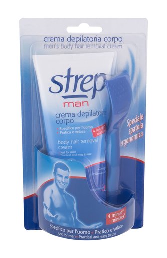 Strep Man Krém na holení Body Hair Removal Cream 200 ml pro muže
