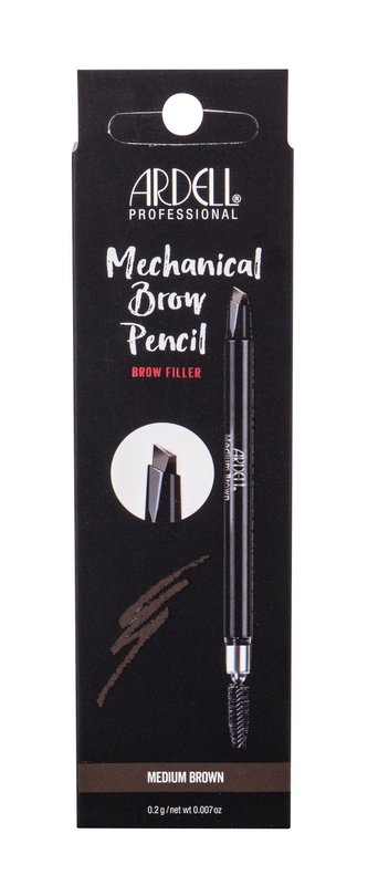 Ardell Mechanical Brow Tužka na obočí 0,2 g Medium Brown pro ženy