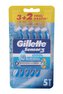 Gillette Sensor3 Holicí strojek Cool 5 ks pro muže