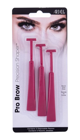 Ardell Pro Brow Pinzeta Precision Shaper 3 ks pro ženy