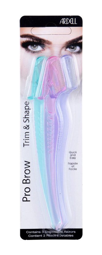 Ardell Pro Brow Péče o řasy a obočí Trim & Shape 3 ks pro ženy