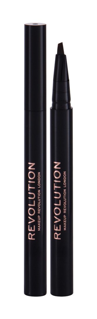Makeup Revolution London Bushy Brow Pen Tužka na obočí 0,5 ml Ash Brown pro ženy