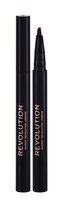 Makeup Revolution London Bushy Brow Pen Tužka na obočí 0,5 ml Dark Brown pro ženy