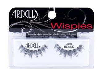 Ardell Wispies Umělé řasy 600 1 ks Black pro ženy