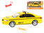 Auto taxi 24cm 1:16 na setrvačník na baterie se světlem a zvukem v krabičce