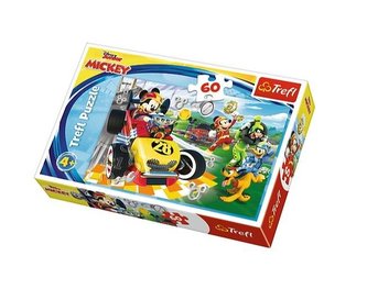 Puzzle: Mickey a závodníci 60 dílků