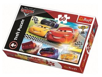 Puzzle: Auta 3: Životní závod 60 dílků