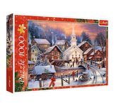 Puzzle: Bílé Vánoce 1000 dílků