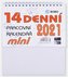 BOBO Kalendář 2021: Pracovní mini 14-denní stolní