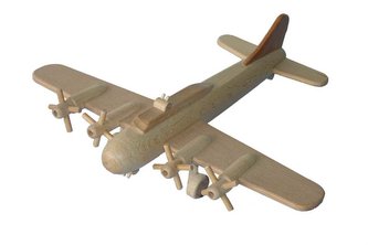 Ceeda Cavity - dřevěné letadlo Bombardér B17 velký