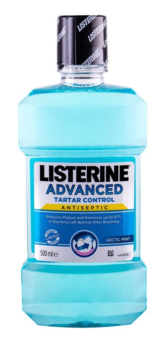 Listerine Mouthwash Ústna voda Advanced Tartar Control 500 ml unisex