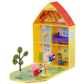 PEPPA PIG - domeček se zahrádkou, figurkou a příslušenstvím