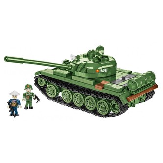 Stavebnice Small Army Medium Tank T-55 MBT, 506 k, 2 f