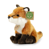 Plyšová líška sediaca 18 cm ECO-FRIENDLY