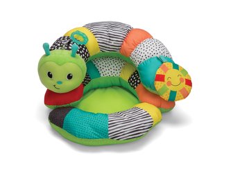 Polštářek 2v1 pro hru na bříšku Housenka