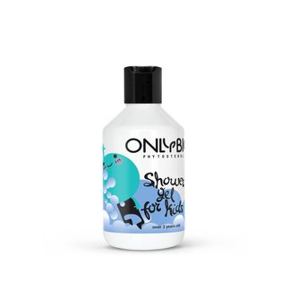 OnlyBio Sprchový gel pro děti od 3 let (250 ml) - pro jemnou pokožku malých dětí