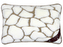 Caschmere polštářek kameny 540g/m2 - polštářek kameny luxusní řada - 40x60 cm