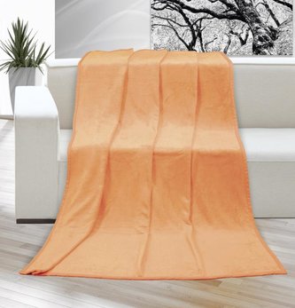 Přikrývka KORALL MICRO 200x230 cm - lososová