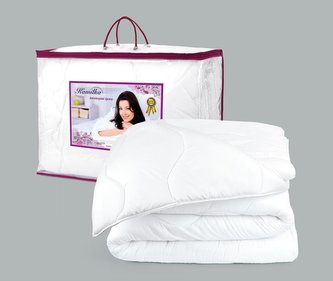 Přikrývka francouzská 400g/m2 - celoroční přikrývka - bílá - 220x200 cm