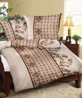 Povlečení bavlněné - béžový rákos - 140x220, 70x90