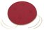 Sedák LADA kulatý hladký - vínová Uni s efektem režného materiálu - průměr 40 cm, kulatý hladký