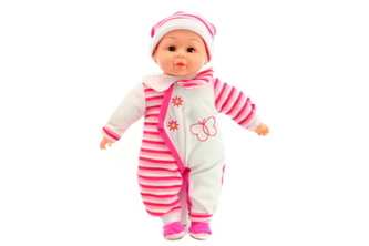 Bábätko dievčatko s mäkkým telíčkom