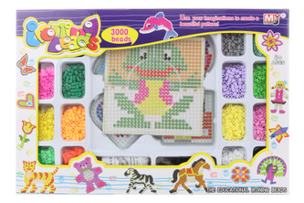 Súprava zažehľovacích korálikov 3000 ks