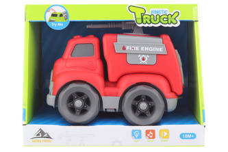 Baby auto hasiči na batérie