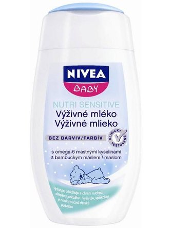 Výživné mléko Nivea Baby Nutri Sensitive