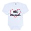 Body s potiskem New Baby celá maminka - velikost 62 (3-6m)