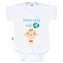 Body s potiskem New Baby Jsem celý váš - velikost 74 (6-9m)