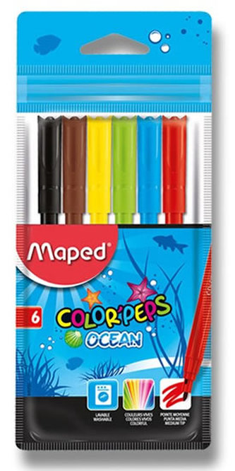 Maped - Fixy Color´Peps Ocean 6 barev