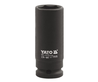 Nástavec 1\" rázový šestihranný hluboký 30 mm CrMo